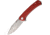 SENCUT Snap Linerlock Burgundy G10