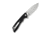 SENCUT Stratex Flipper &amp; Thumb Stud Knife Black G10 Handle 3.17inch Satin Finished 9cr18mov Blade