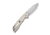 SENCUT Stratex Flipper &amp; Thumb Stud Knife Ivory G10 Handle 3.17inch Satin Finished 9cr18mov Blade