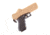 Sentry 17RD01CB Slide Boot Large Frame Pistol Rug Tan