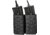 Sentry Gunnar AR/AK Double Side By Side Rifle Mag Pouch, Black, Double, 25AC29BK