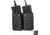 Sentry Gunnar AR/AK Double Side By Side Rifle Mag Pouch, Multi-Cam Black, Double, 25NP29MB