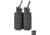 Sentry Gunnar Side By Side Double Pistol Mag Pouch, 10mm/.45 Caliber, Multi-Cam Black, Double, 25NP17MB