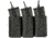 Sentry Gunnar Triple Rifle Mag Pouch, Black, Triple, 25AC10BK