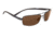 Serengeti Volterra Sunglasses - Shiny Silver/Black Ivory Frame, 555nm Lenses 7596