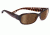Serengeti Chloe Sunglasses - Bronze Zebra Frame, Drivers Gold Polarized Lenses 7624