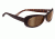 Serengeti Bella Sunglasses - Bronze Zebra Frame, Drivers Gold Polarized Lenses 7630