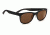 Serengeti Milano Sunglasses - Shiny Black Frame, Drivers Polarized Lenses 7655