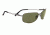 Serengeti San Remo Sunglasses - Shiny Gunmetal/Gray Stripe Frame, Drivers Polarized Lenses 7607