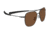 Serengeti Aerial Single Vision Prescription Sunglasses, Satin Black Frame-7975SV