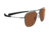 Serengeti Aerial Single Vision Prescription Sunglasses, Shiny Hematite Frame-7979SV
