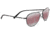 Serengeti Alghero Sunglasses,Satin Black Frame,Polarized Sedona Bi Mirror Aviator Lens 8441