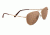Serengeti Alghero Sunglasses, Satin Soft Gold Frame, Polarized Drivers Gold Lens, 8315