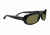 Serengeti Bella Sunglasses - Shiny Black Zebra Frame, 555nm Polarized Lenses 7629