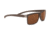 Serengeti Brera Sunglasses, Sanded Dark Brown Frame, Polarized Drivers Lenses, 7926