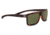 Serengeti Brera Sunglasses, Matte Tortoise / Matte Medium Gunmetal Frame, Mineral Polarized 555nm Lenses, 7929