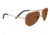 Serengeti Carrara  Sunglasses, Satin Soft Gold Frame, Polarized Drivers Lens, 8296