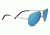 Serengeti Carrara Small, Polarized 555nm Blue, Aviator , Unisex, Shiny Silver, Small 8553