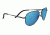 Serengeti Carrara Sunglasses, Satin Black Frame, Polarized 555nm Blue Lens, 8295