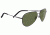 Serengeti Carrara Sunglasses, Shiny Dark Gunmetal Frame, Polarized 555nm Lens, 8294