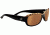 Serengeti Chloe Sunglasses - Shiny Brown Cork Black Frame and Polarized Drivers Gold Lens 7749
