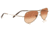 Serengeti Aviator Sunglasses, Medium -  Shiny Gold Frame, Drivers Lens 7269