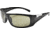 Serengeti Fasano Sunglasses - Shiny Black Frame, Polar PhD 555 Lenses 7704