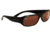 Serengeti Genova Single Vision Rx Sunglasses - Shiny Black Frame 7449