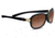 Serengeti Isola Progressive Prescription Sunglasses, Shiny Black / Satin Brass Frame, Polarized, Photochromic, 8578PR
