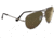 Serengeti Large Aviators w/ Shiny Gunmetal frame - Progressive Rx Lenses 7509