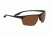 Serengeti Linosa Sunglasses, Shiny Black, Polar PhD Drivers, 8505