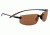 Serengeti Lipari Single Vision Prescription Sunglasses, Shiny Brown Frame-7807SV