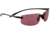 Serengeti Lipari Sunglasses - Shiny Black Frame and Polar PhD Sedona Lens 7806