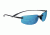 Serengeti Lipari Sunglasses, Shiny Hematite Frame, Polar PhD 555nm Blue Lens, 8262