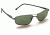 Serengeti Lucca Drivers Polarized Lenses Sunglasses - Gunmetal / Shiny Black Frame, 555nm Polarized Lens 6792