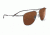 Serengeti Marco Single Vision Rx Sunglasses Shiny Gunmetal Frame 7547