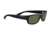 Serengeti Merano Sunglasses, Shiny Black Frame, 555nm Polarized Lens 7239