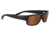 Serengeti Merano Sunglasses, Satin Black, Polarized Drivers Gold 8437