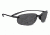 Serengeti Nuvino Sunglasses, Shiny Black Frame, Polarized PhD CPG Lens 7318