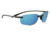 Serengeti Nuvola Sunglasses, Satin Black, Polarized 555NM Blue, 8697