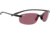 Serengeti Nuvola Sunglasses - Shiny Black Frame, Polar PhD Sedona Lenses 7720