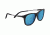 Serengeti Pavia Sunglasses, Satin Black Frame, Polarized 555nm Blue  Lens, 8203