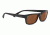 Serengeti Rapallo Sunglasses, Shiny Black, Polarized Drivers 8364