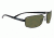Serengeti San Remo Single Vision Rx Sunglasses - Satin Black/Gray Stripe Frame 7604