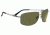 Serengeti Sassari Single Vision Prescription Sunglasses, Satin Gunmetal Frame-7669SV
