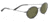 Serengeti Sirolo Sunglasses, Shiny Black Frame, Polarized 555nm Lens, 8102