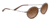 Serengeti Sirolo Sunglasses, Shiny Coffee Frame, Drivers Gradient Lens, 8105