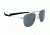 Serengeti Sortie Sunglasses,Shiny Silver Frame,555nm Square Lens 7844