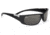 Serengeti Fasano Sunglasses, Shiny Black Frame, Polarized PhD CPG Lens 7394