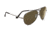 Serengeti Large Aviator, Shiny Gunmetal Frame, 555nm Polarized Lens, 7509
